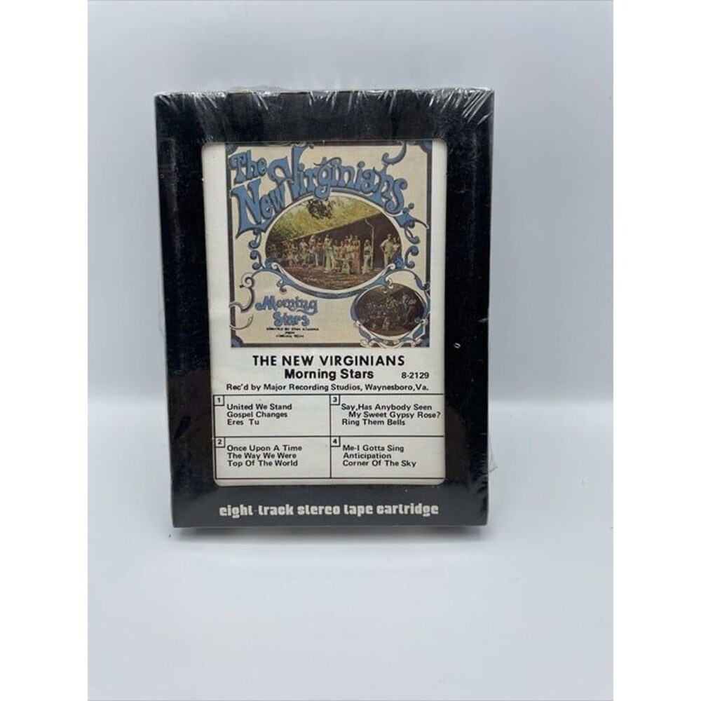 The New Virginians Morning Star 8-2129 Eight Track Stereo Tape Cartridge-VTG NEW